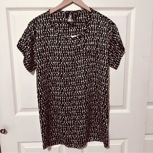 Vintage | Tops | Safety Pin Print Tunic